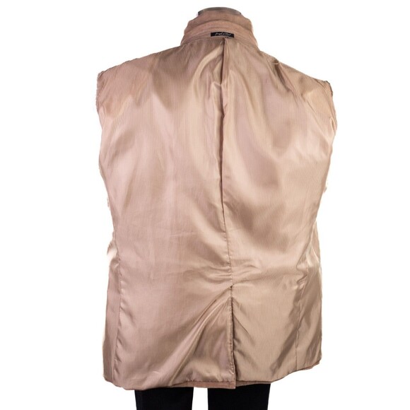 Joseph & Feiss 100% Cotton Beige Corduroy Blazer Sport Jacket Size 46R 2-Button - Picture 12 of 13